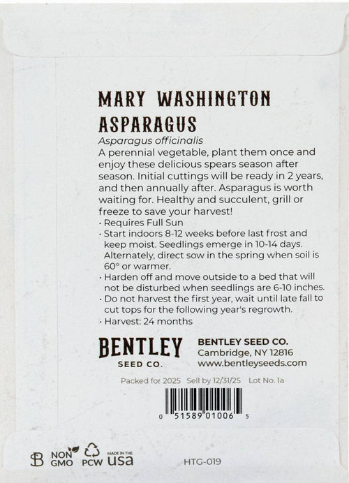 Asparagus-Mary Washington 1900