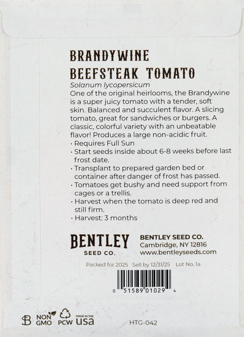 Tomato-Brandywine 1885