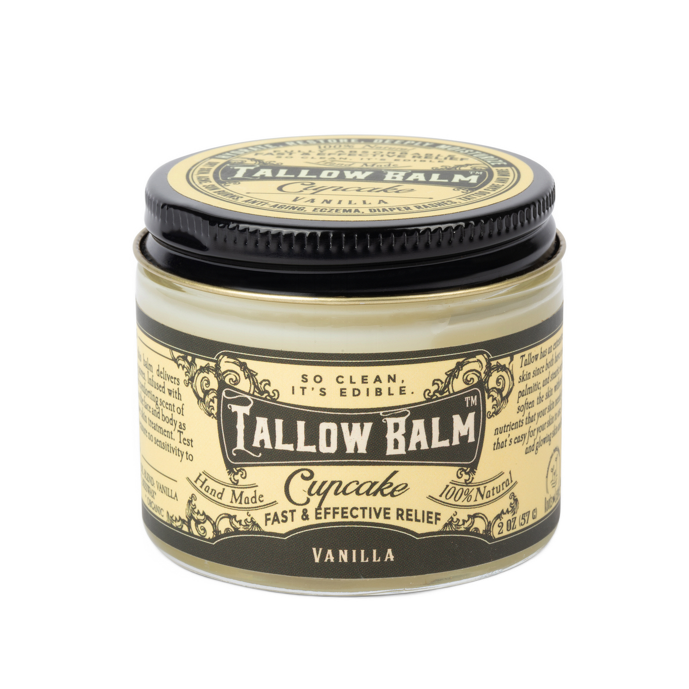 Tallow Balm:Cupcake Scent