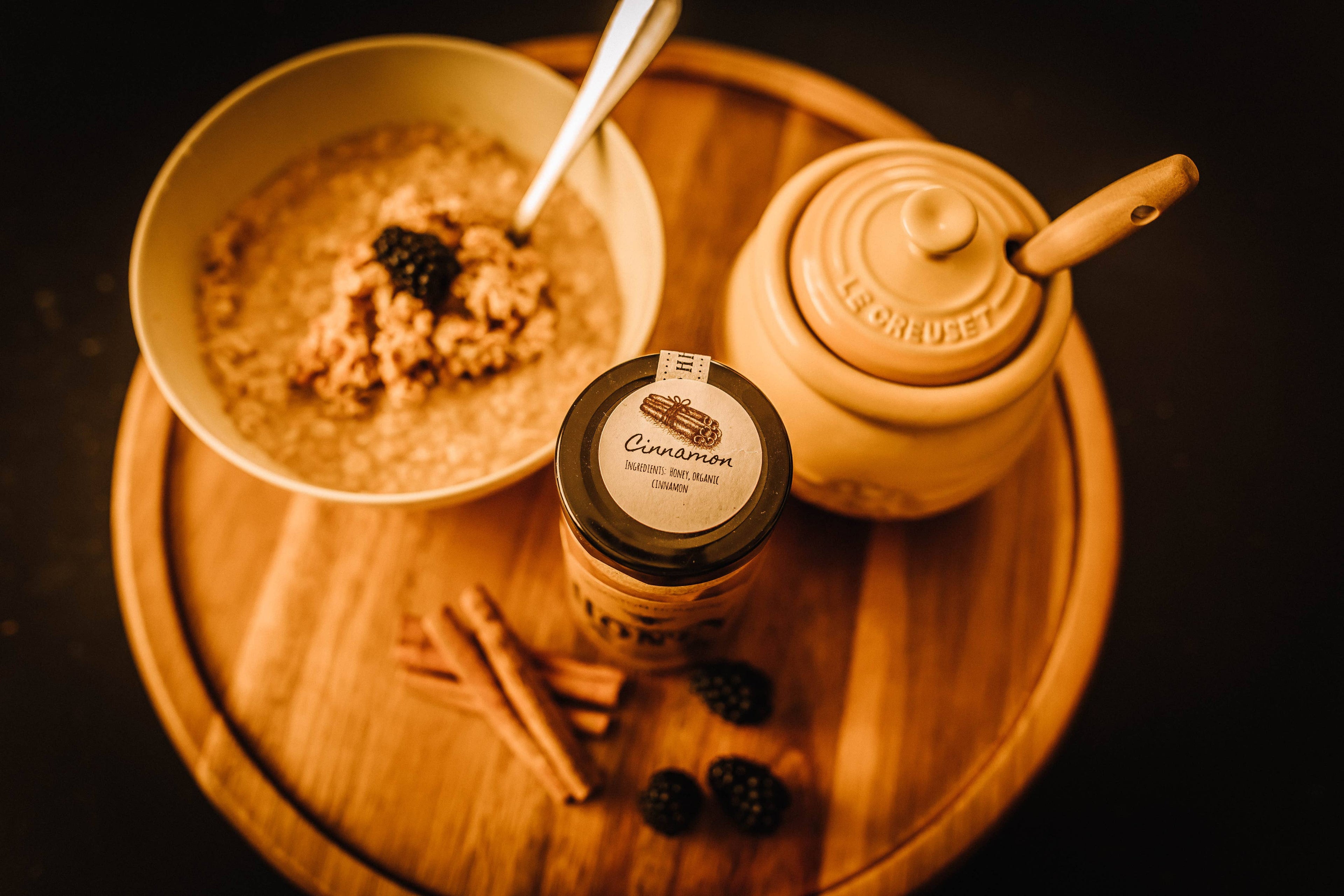 Cinnamon Creamed Honey