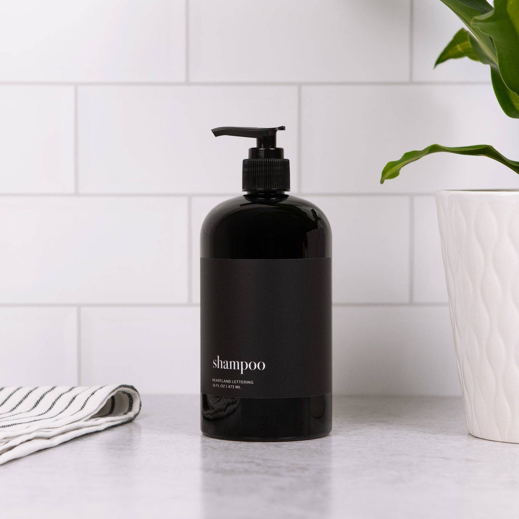 Black Refill Bottles
