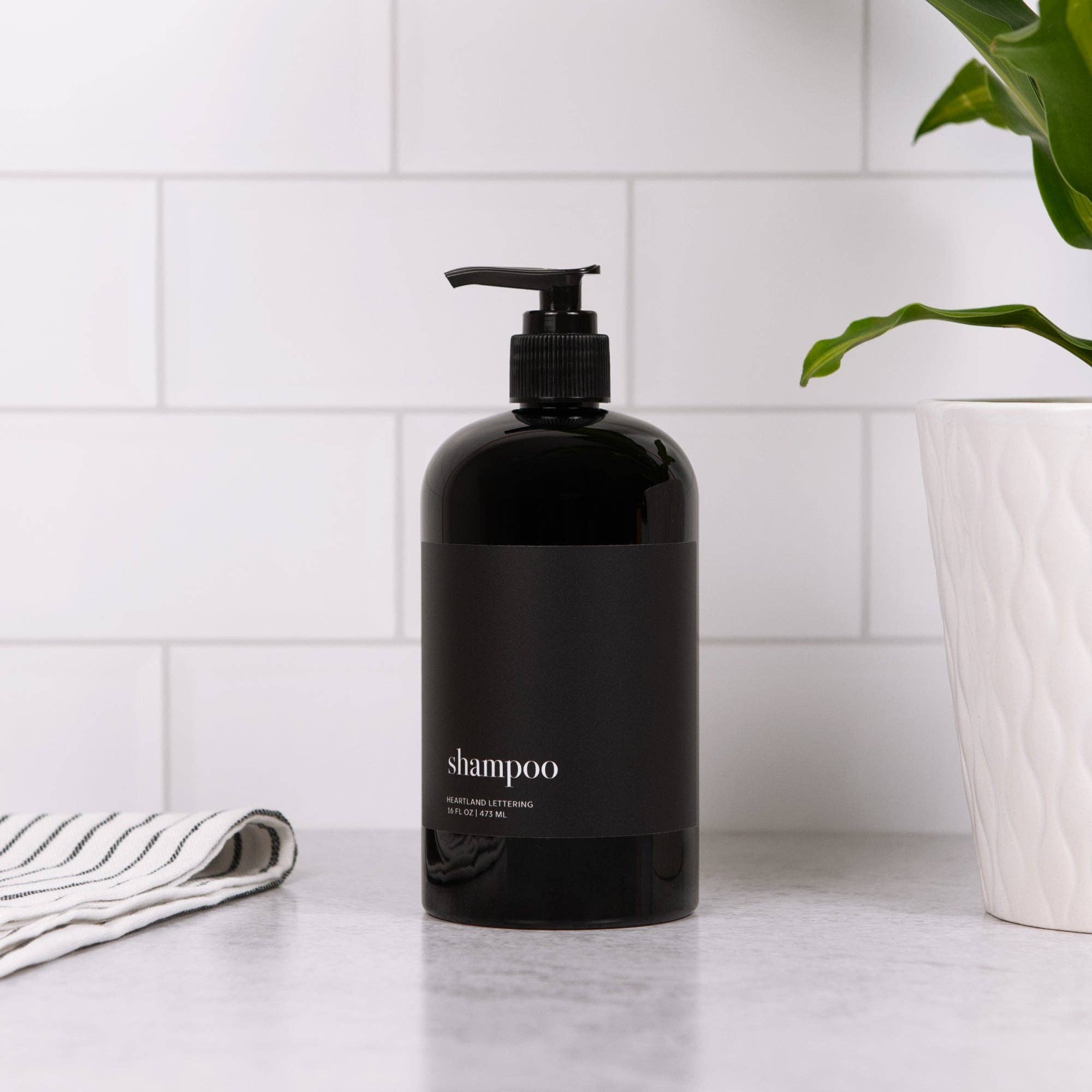 Black Refill Bottles