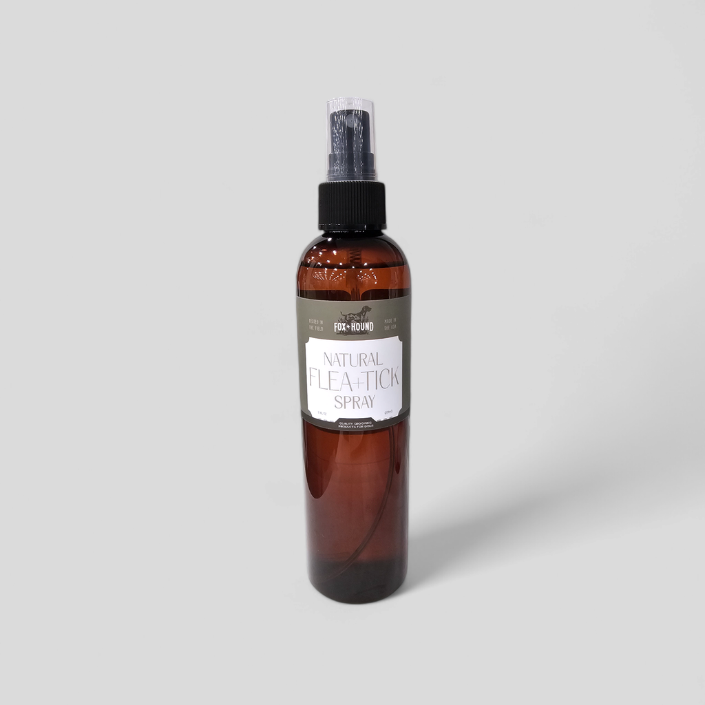 FLEA + TICK SPRAY FOR DOGS, NATURAL BUG REPELLENT SPRAY