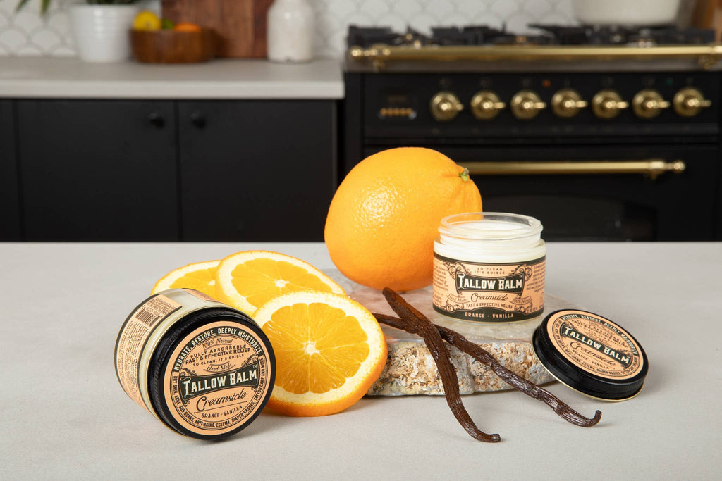 Tallow Balm:Creamsicle Scent