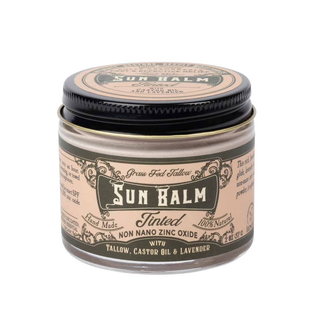 Sun Balm - Tinted Tallow Lavender Sunscreen "reef safe"