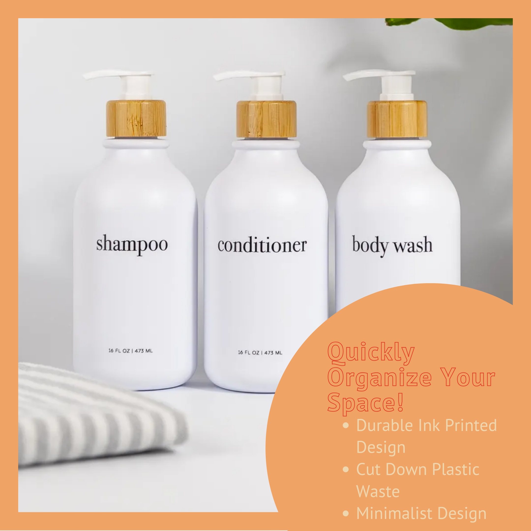 White Refill Bottles