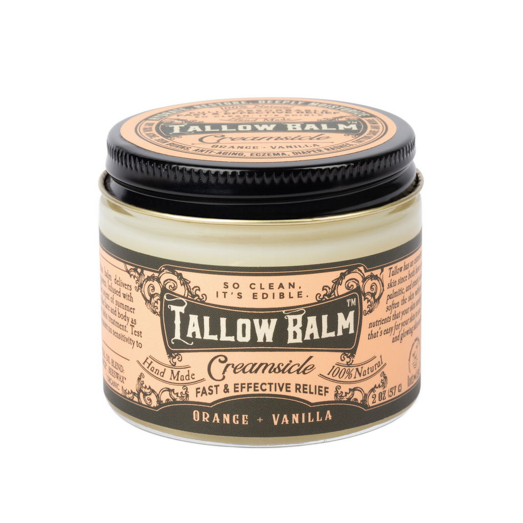 Tallow Balm:Creamsicle Scent