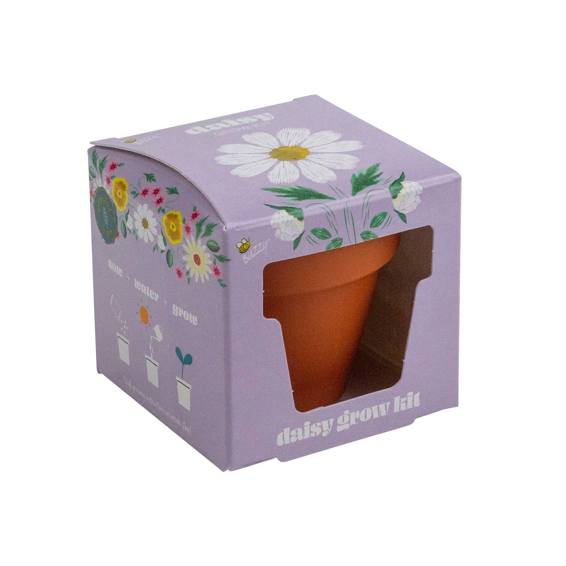 Mini Grow Pot Daisy Kit – Indoor Wildflower Gift