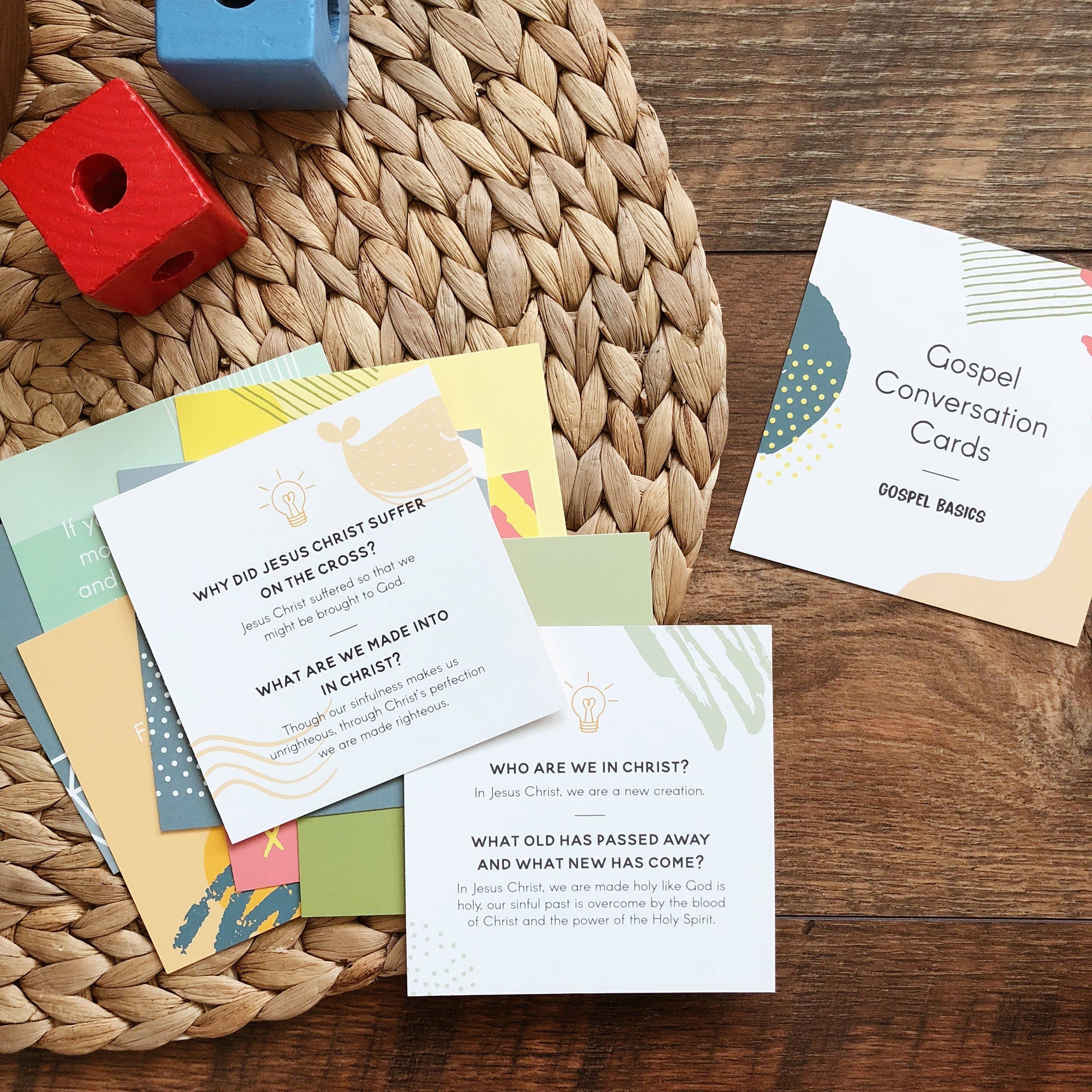 Gospel Conversation Cards | Gospel Basics