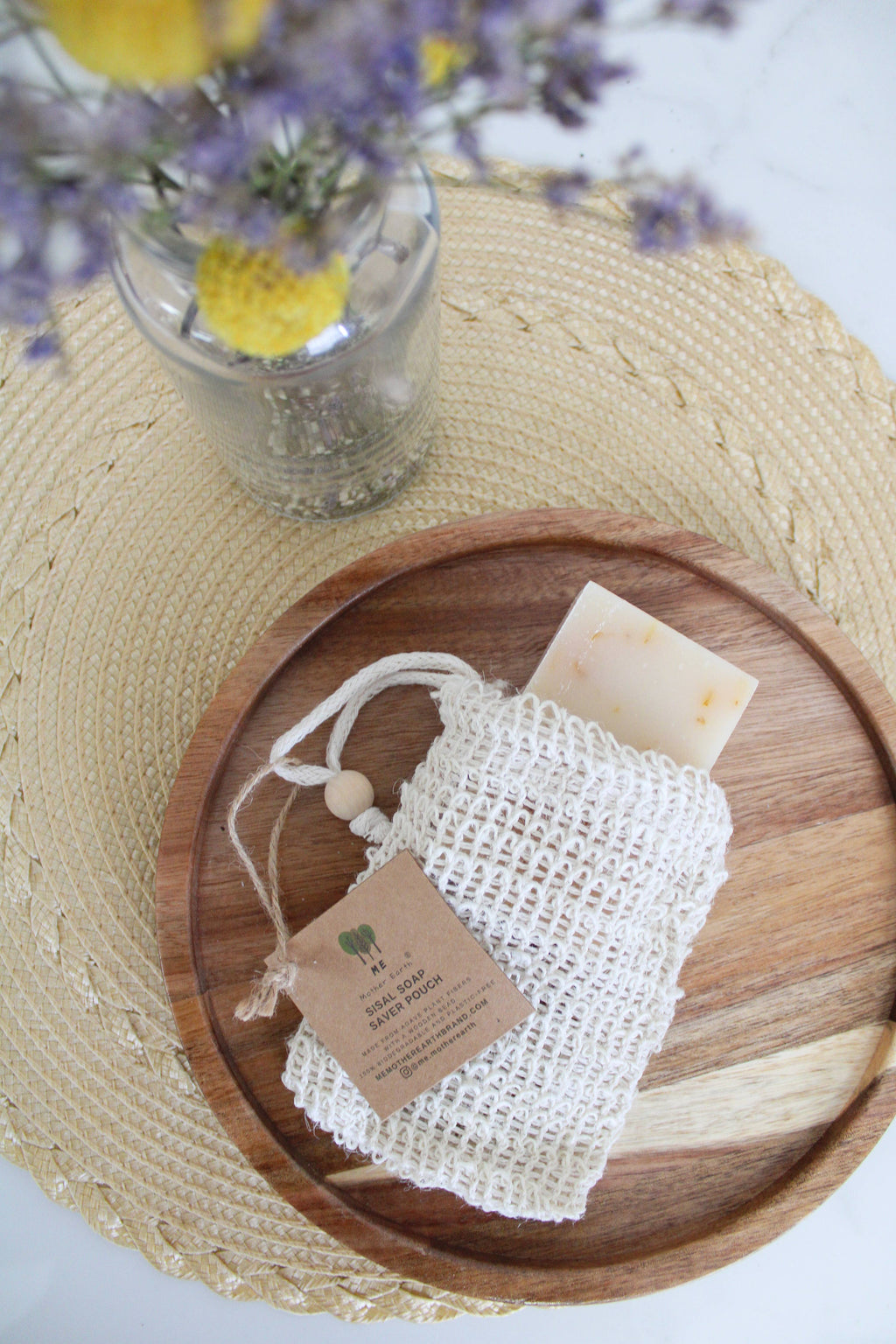 Sisal Soap Saver Pouch