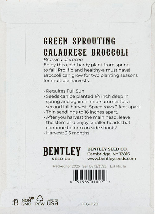 Broccoli-Green Sprouting 1800's