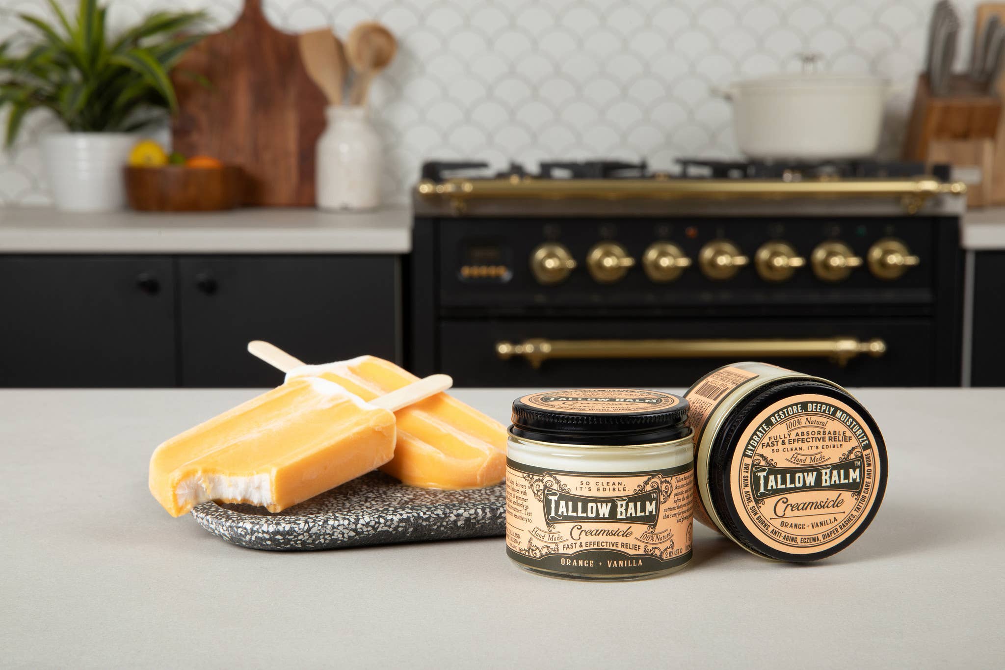 Tallow Balm:Creamsicle Scent