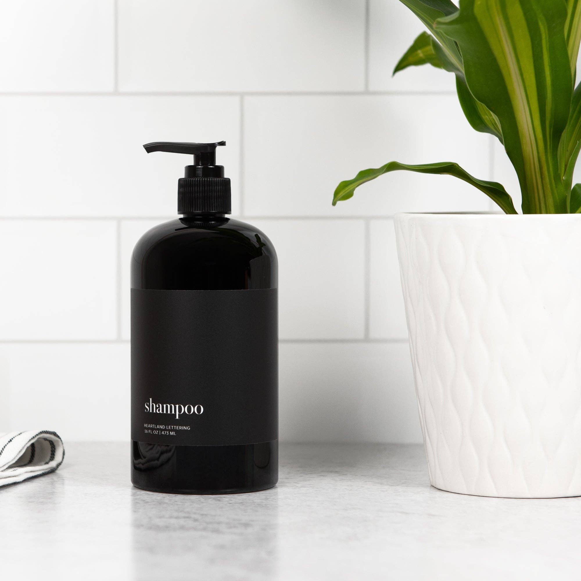 Black Refill Bottles