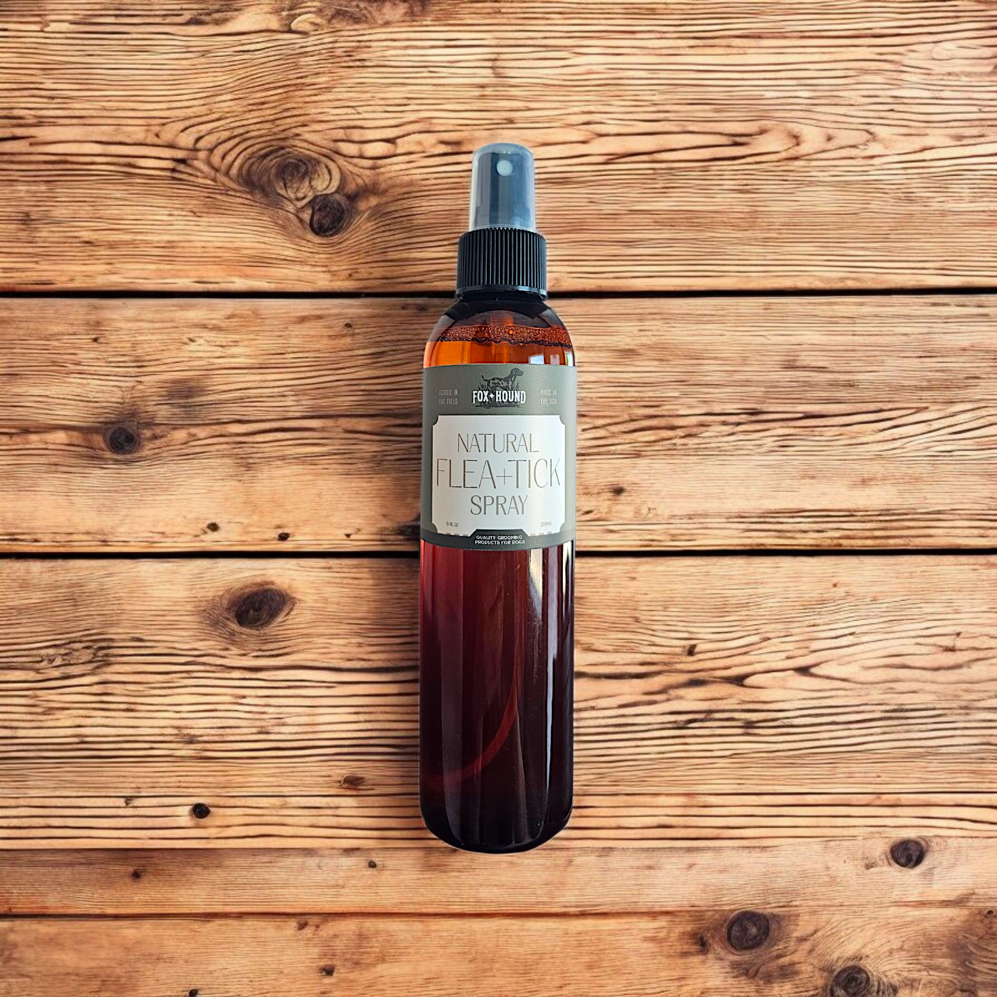 FLEA + TICK SPRAY FOR DOGS, NATURAL BUG REPELLENT SPRAY