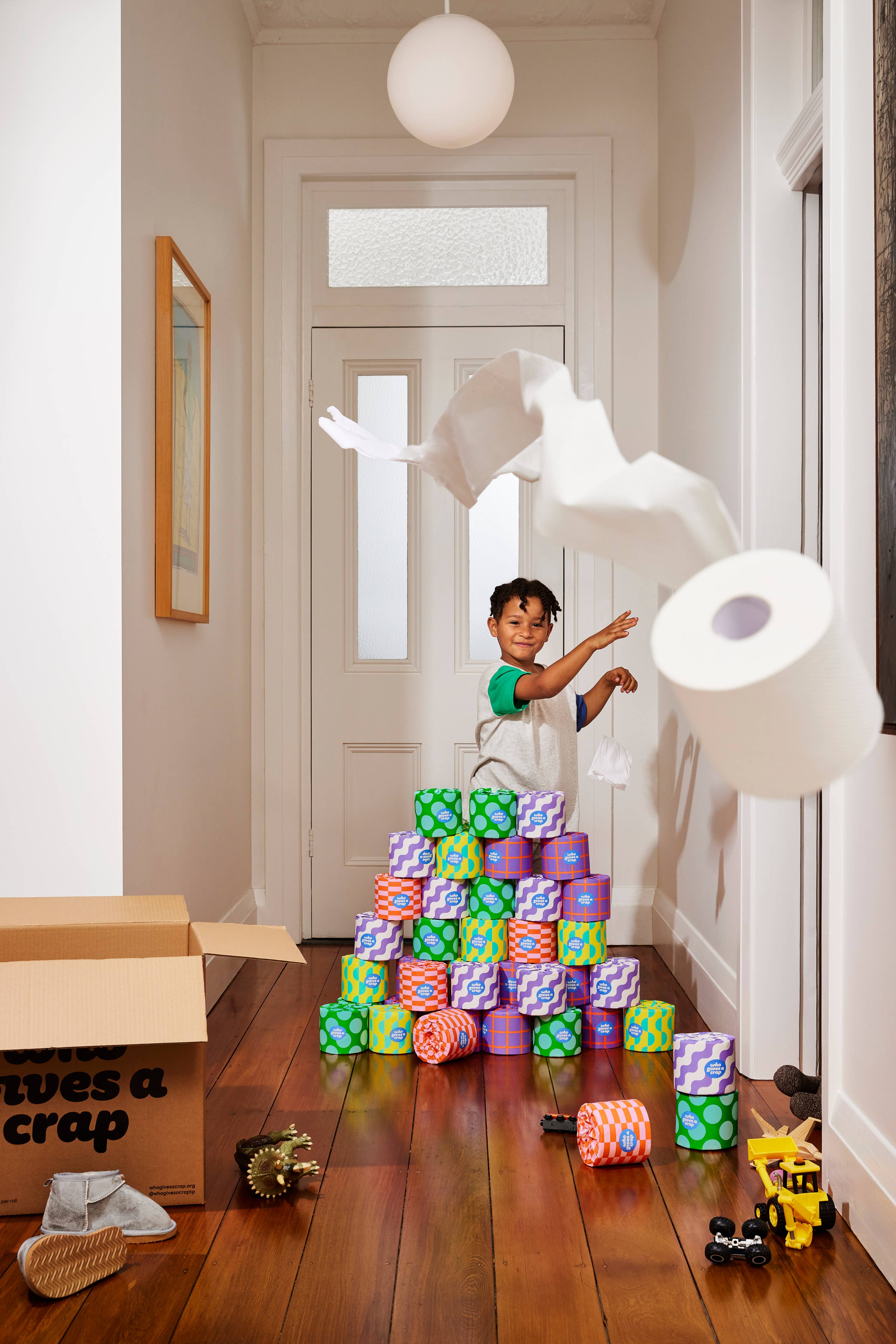 100% Recycled Toilet Paper - 48 Rolls