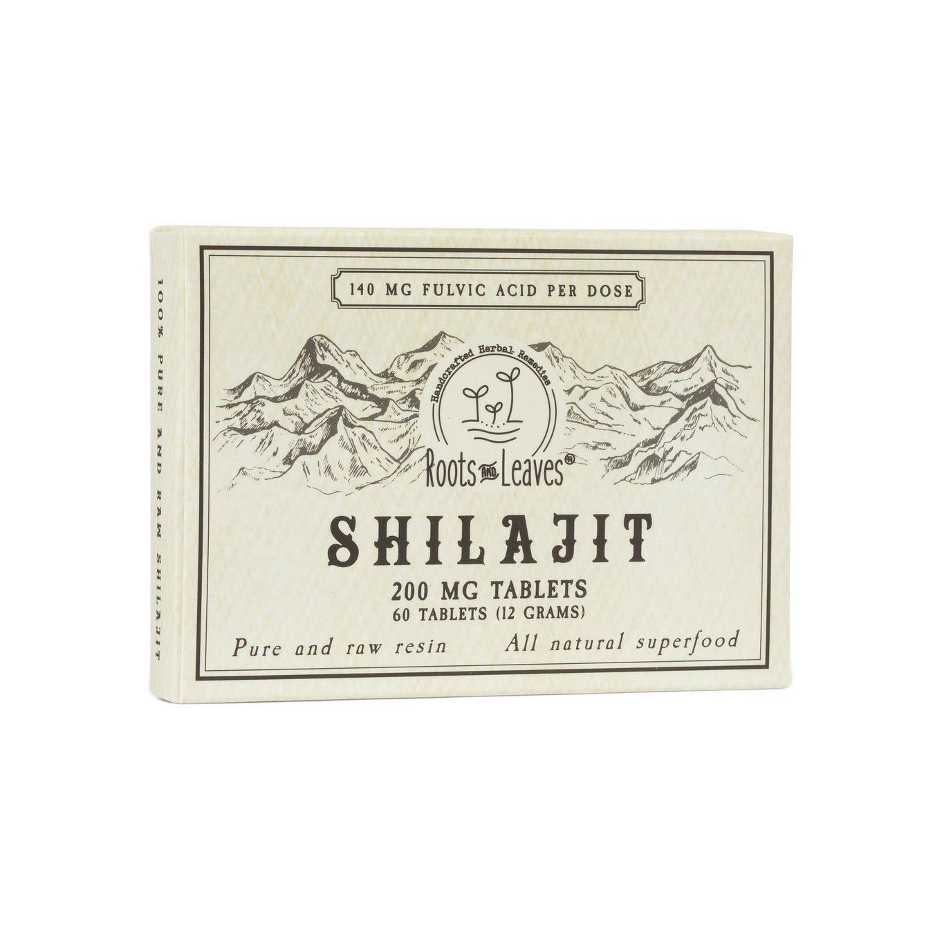 Pure Shilajit Tablets 60ct. - 60 doses