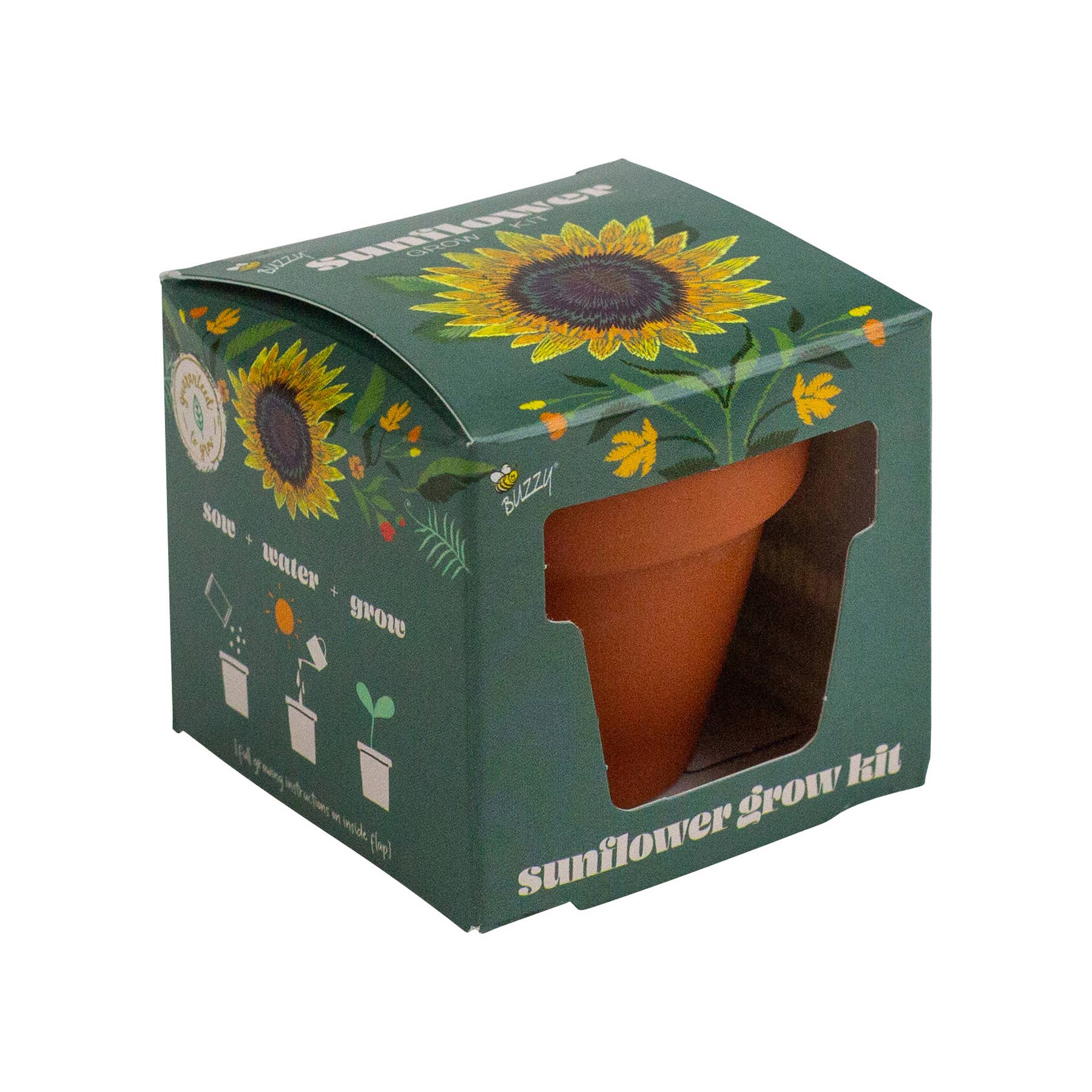 Mini Grow Pot Sunflower Kit – Indoor Garden Gift